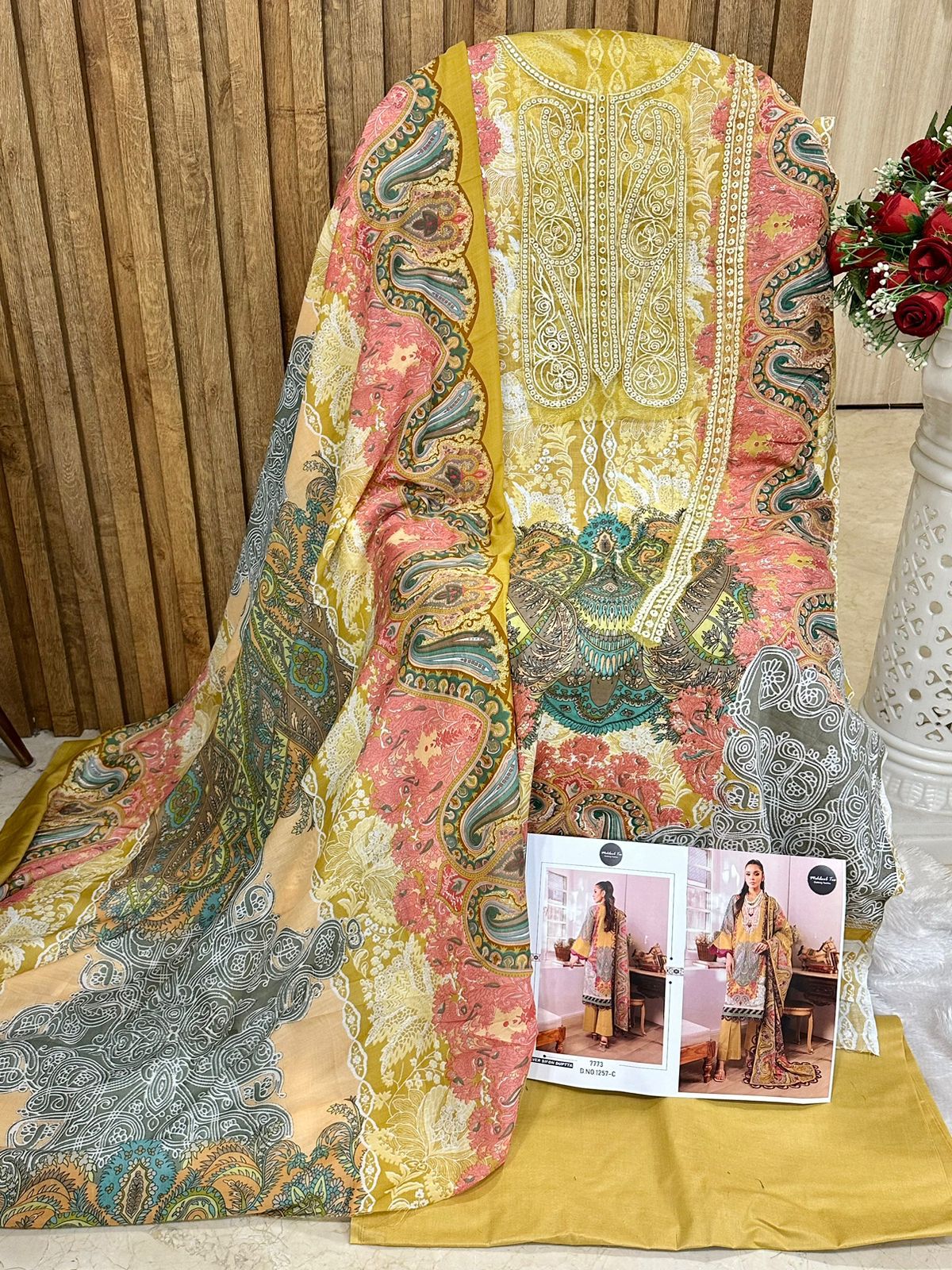 Mehboob 1256 And 1257 Pure Cotton Pakistani Salwar Suits Wholesale Shop In Surat